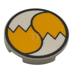 LEGO Tile 2 x 2 Round with Bottom O and Fox…
