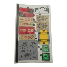 LEGO Hoja de pegatinas para el set 76976 - (10114047/6551275)