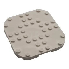 LEGO Plate 8 x 8 x 2/3 with Rounded Corners