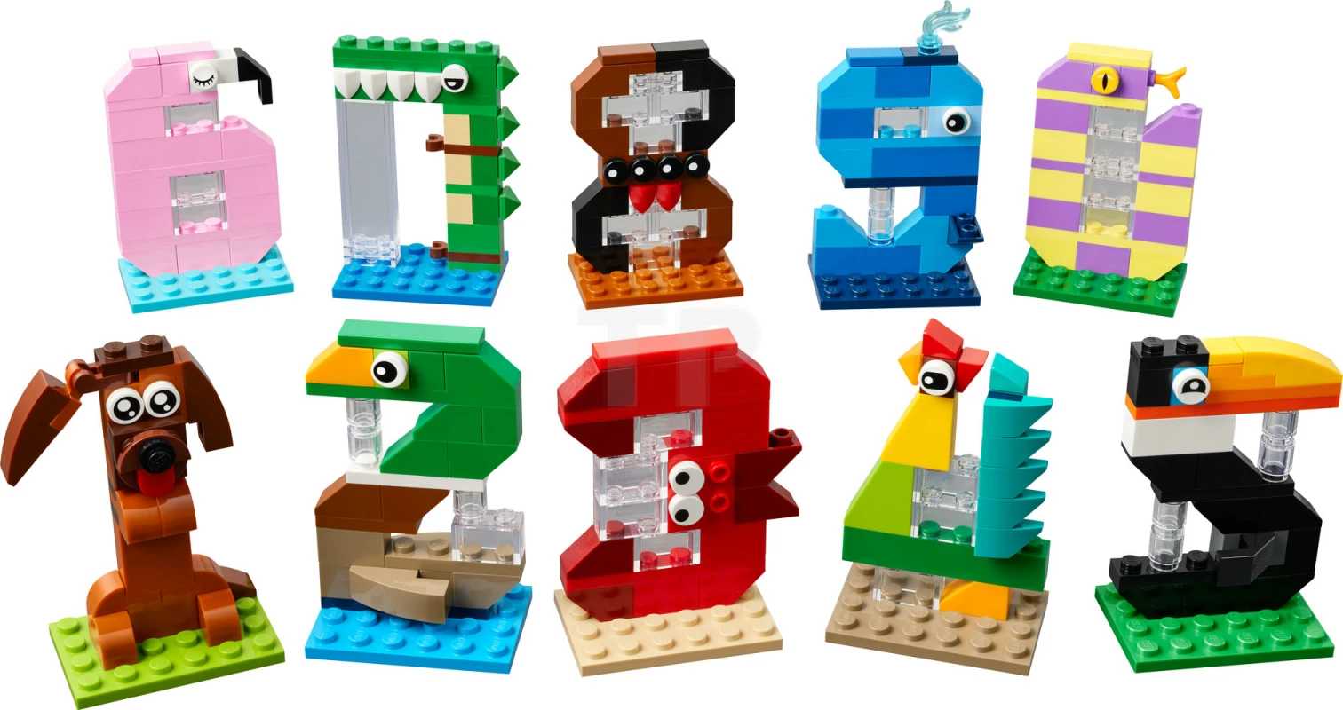 LEGO&reg; 40807 Birthday Numbers