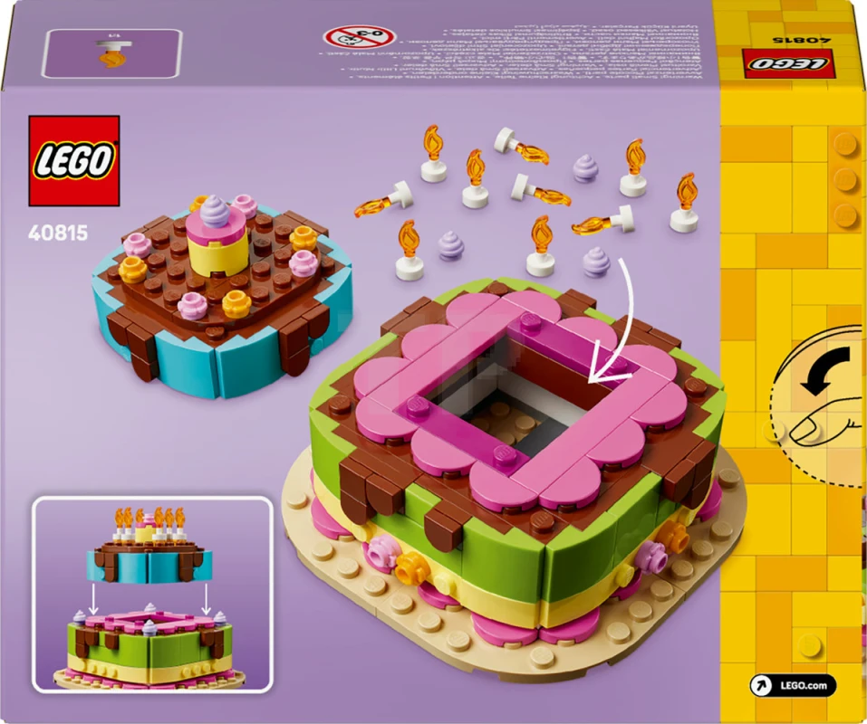 LEGO&reg; 40815 Birthday Party Cake
