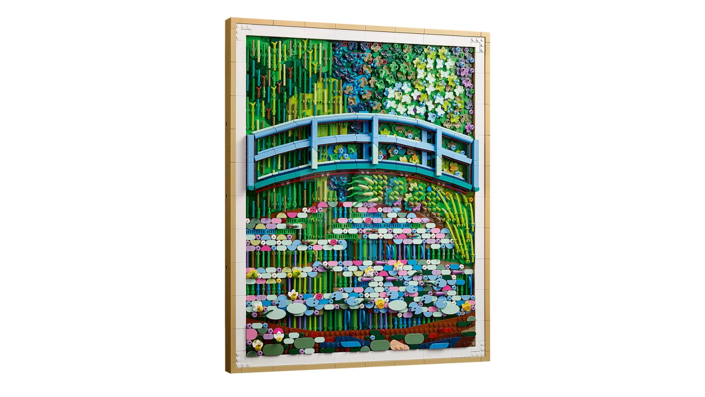 LEGO&reg; 31220 Claude Monet – Brug over een vijver met waterlelies