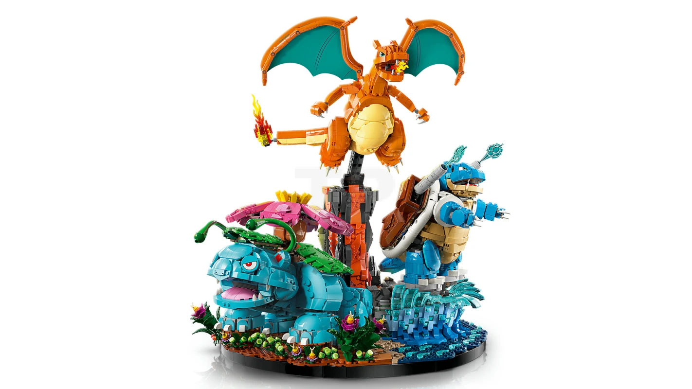 LEGO&reg; 72153 Venusaur, Charizard and Blastoise