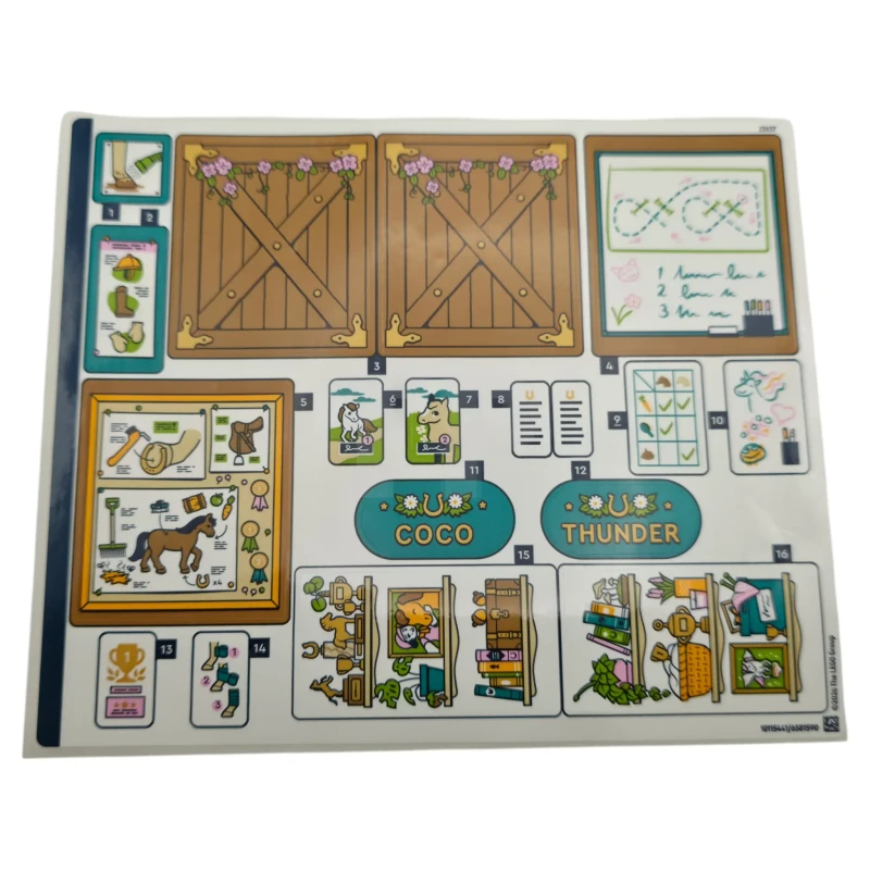 LEGO&reg; 6581590 - Sticker Sheet for Set 42688 - (10115441/6581590)