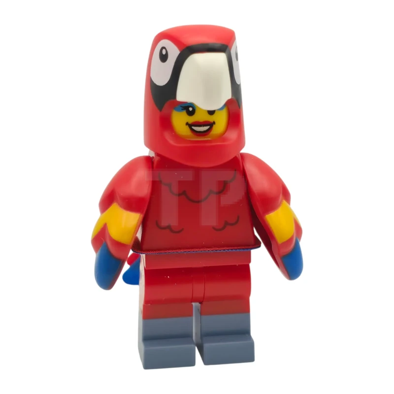 LEGO&reg; col472 Parrot Costume Fan, Series 28 (Minifigure Only without Stand and Accessories)