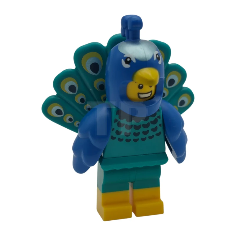 LEGO&reg; col461 Peacock Costume Fan, Series 28 (Minifigure Only without Stand and Accessories)