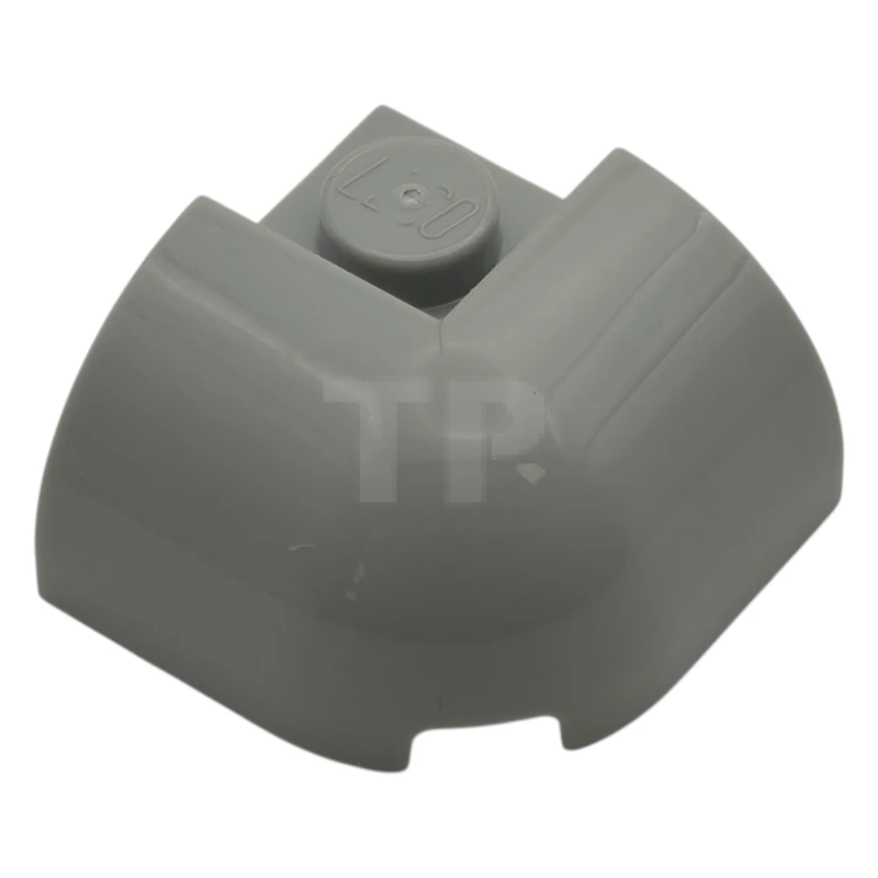 LEGO&reg; 6569356 - 5846 - Pendenza, angolo curvo 2 x 2 con borchie incassate