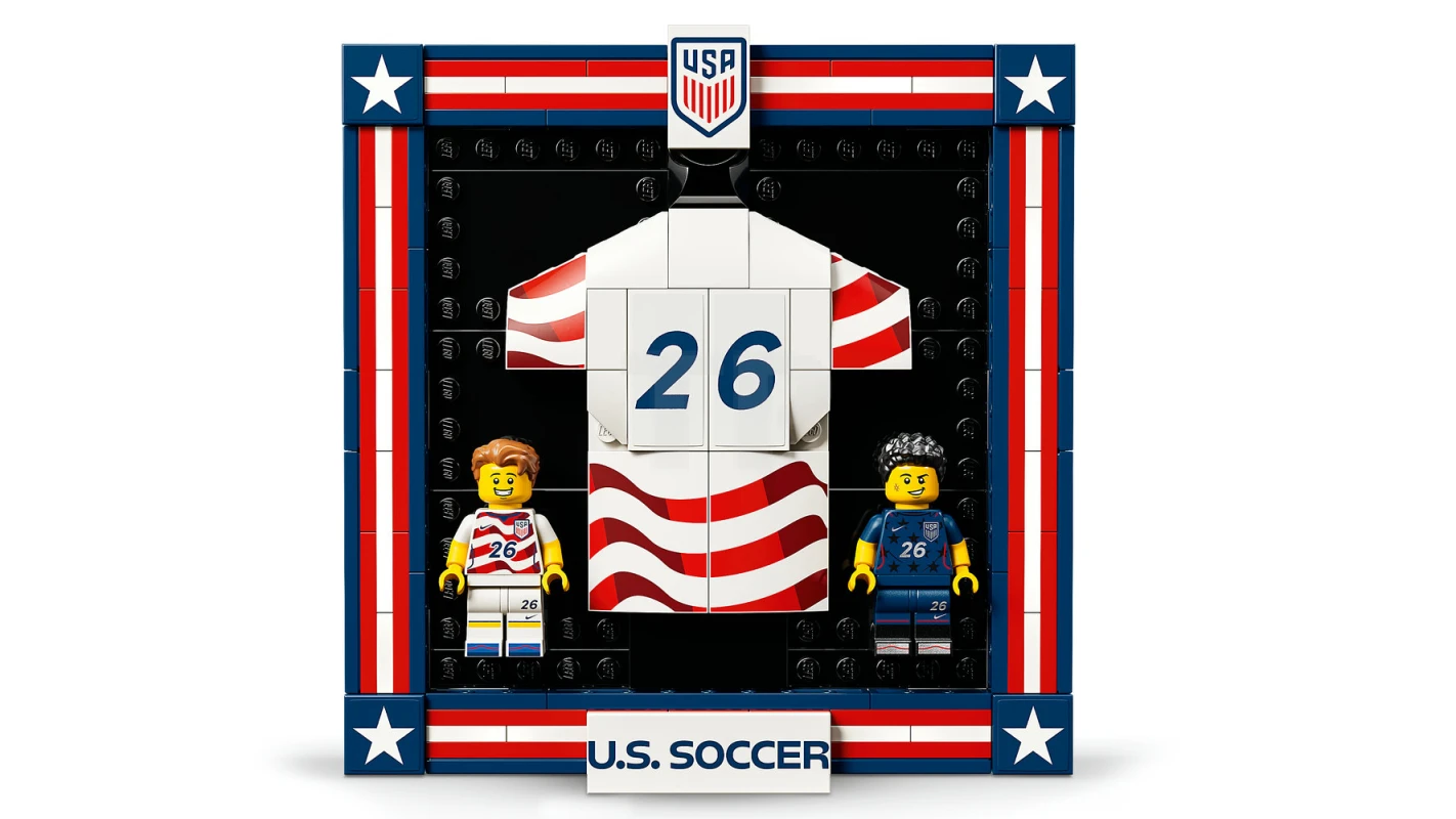 LEGO&reg; 43033 2026 U.S. Soccer National Team Jersey
