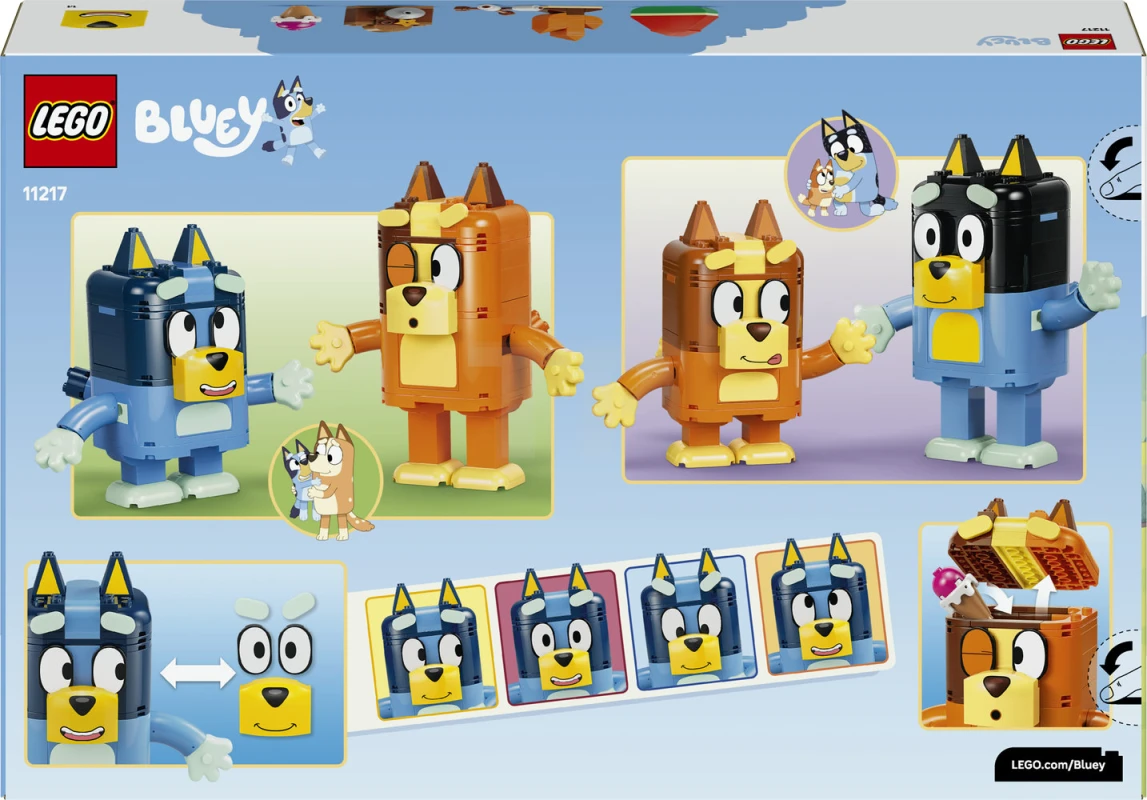 LEGO&reg; 11217 Brick-Built Bluey Family