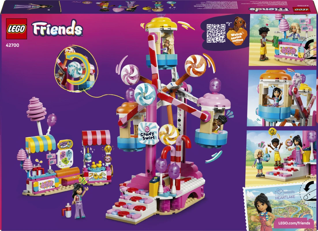 LEGO&reg; 42700 Candy & Cupcake Ferris Wheel
