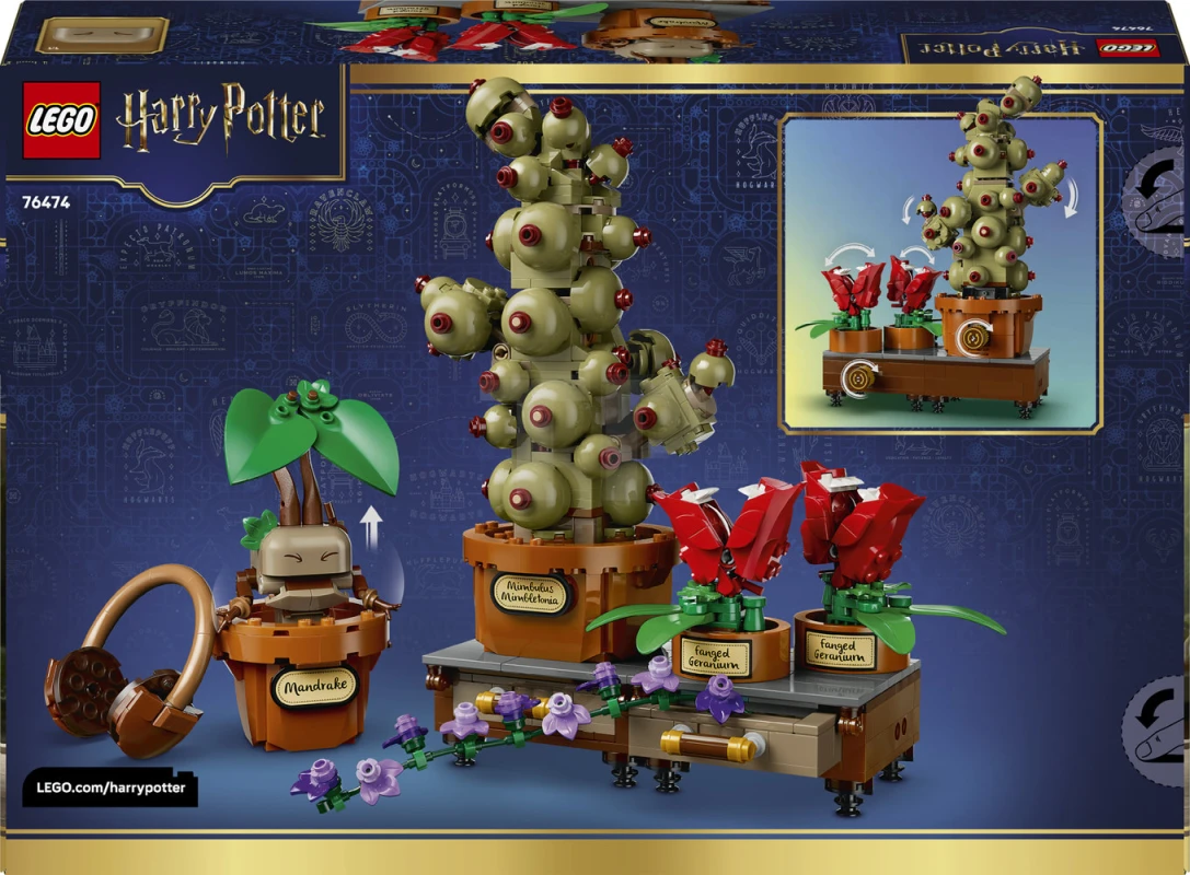 LEGO&reg; 76474 Hogwarts™ Herbology Plants