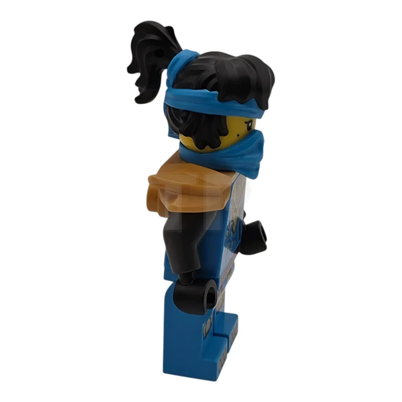 LEGO&reg; njo1036 Nya - Dragons Rising, Tunic with Dragon Head, Hair, Wide Pearl Gold Shoulder Armor