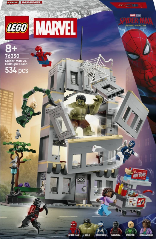 LEGO&reg; 76350 Spider-Man vs. Hulk Epic Clash