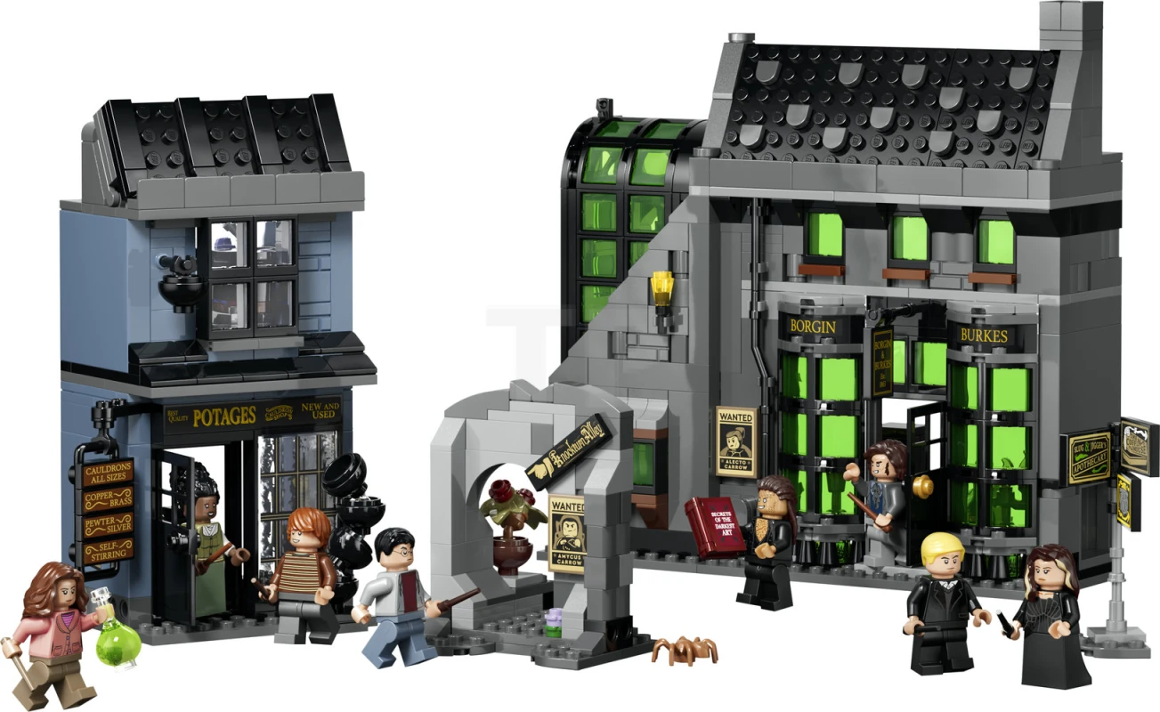 LEGO&reg; 76471 Knockturn Alley™ Wizarding Shops