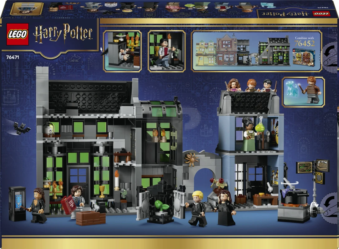 LEGO&reg; 76471 Knockturn Alley™ Wizarding Shops