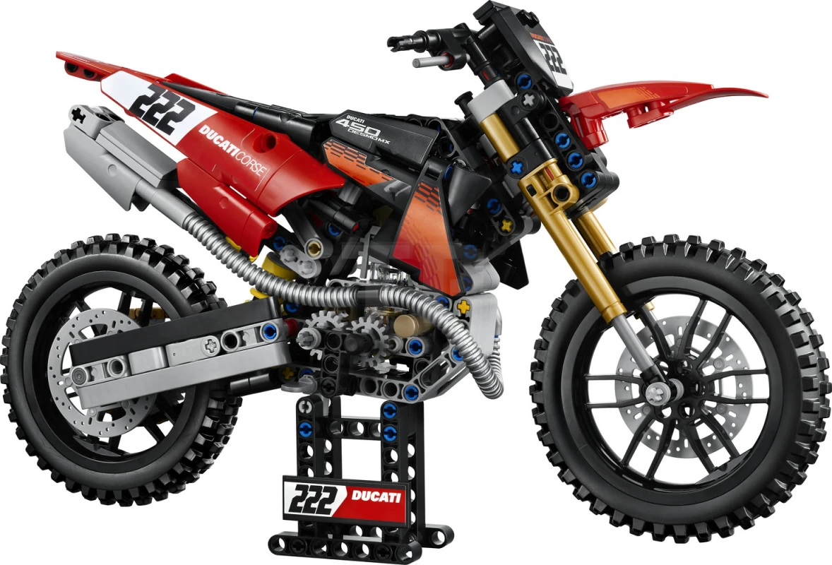 LEGO&reg; 42238 Ducati Desmo450 MX Factory motor