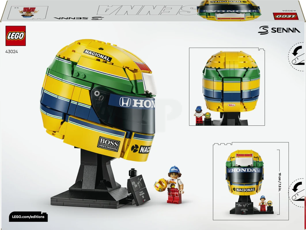 LEGO&reg; 43024 Casco de Ayrton Senna