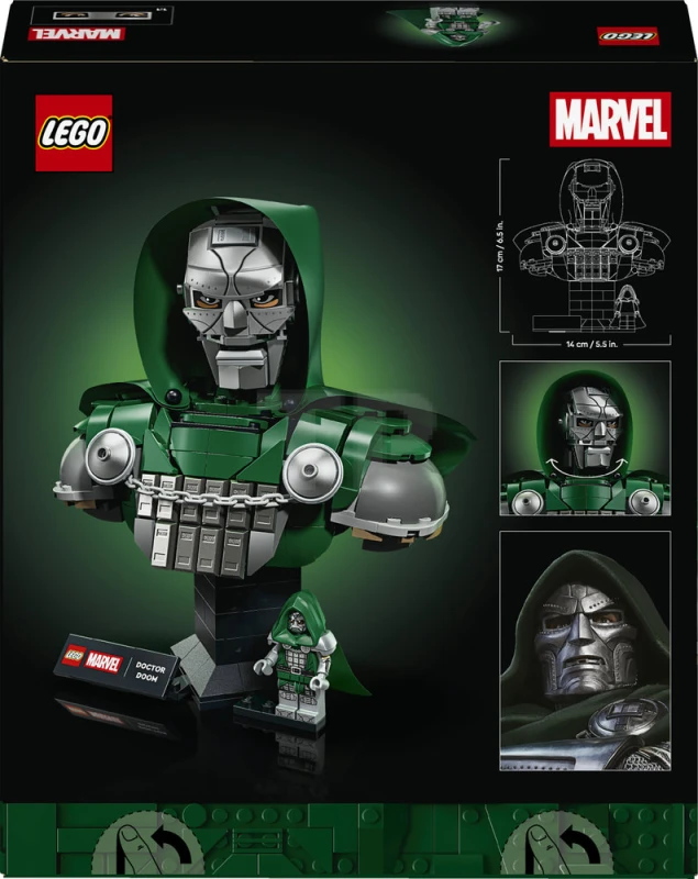 LEGO&reg; 76345 Busto del Doctor Doom
