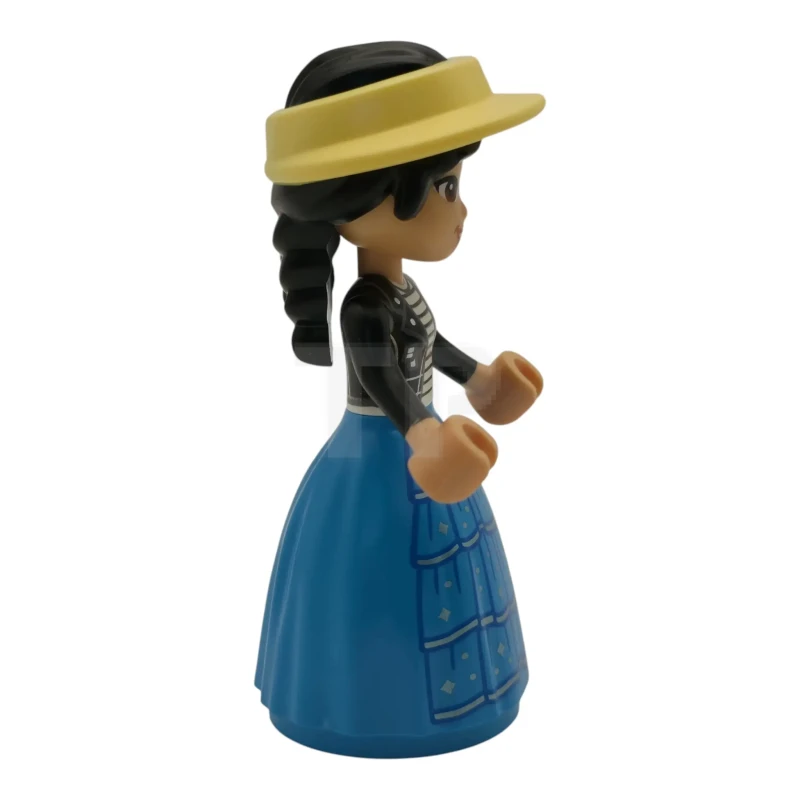 LEGO&reg; frnd0895 Friends Liann - Black Leather Jacket, Dark Azure Skirt with Ruffles