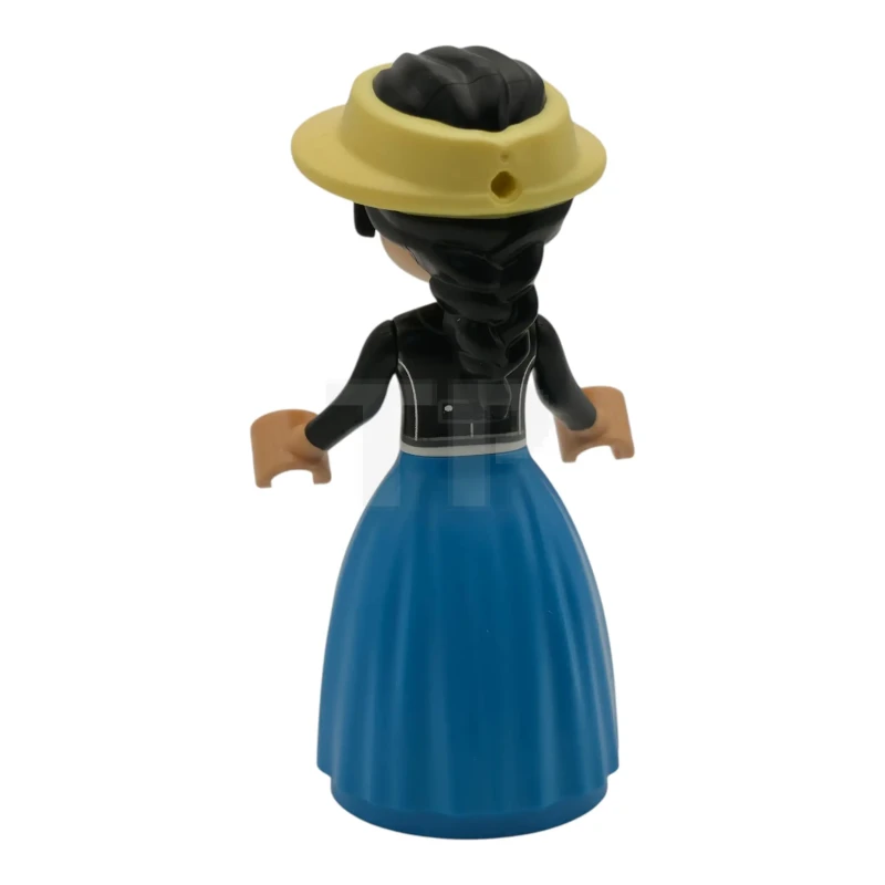 LEGO&reg; frnd0895 Friends Liann - Black Leather Jacket, Dark Azure Skirt with Ruffles