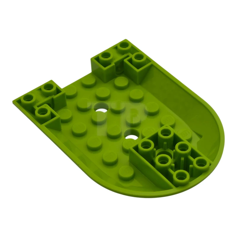 LEGO&reg;  - 5123 - Fusoliera aeronautica anteriore inferiore curvo 6 x 8 con 2 fori e 2 fori per pin