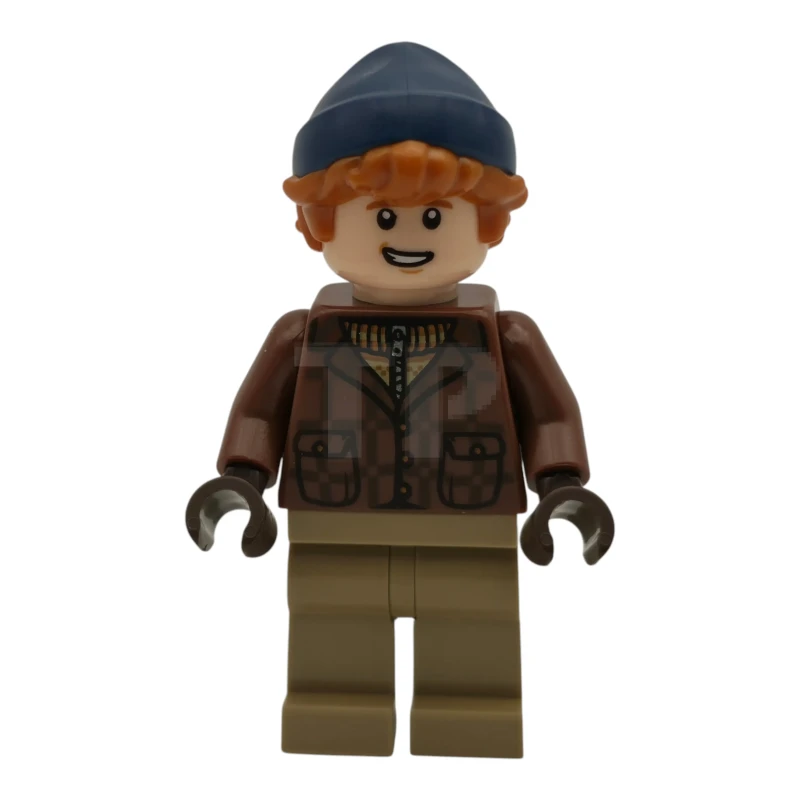 LEGO&reg; hp585 Ron Weasley - Veste marron roux, pantalon beige foncé, bonnet bleu foncé
