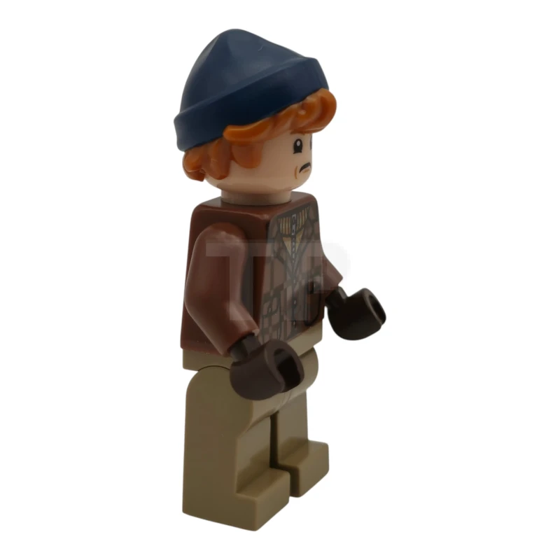 LEGO&reg; hp585 Ron Weasley - Veste marron roux, pantalon beige foncé, bonnet bleu foncé