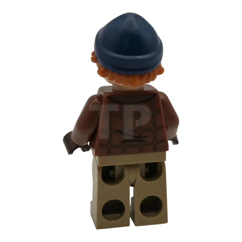 LEGO&reg; hp585 Ron Weasley - Veste marron roux, pantalon beige foncé, bonnet bleu foncé