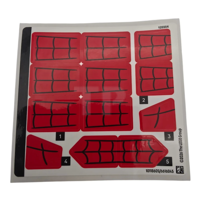 LEGO&reg; 6616045 - Sticker Sheet for Set 76346 - (10118605/6616045)