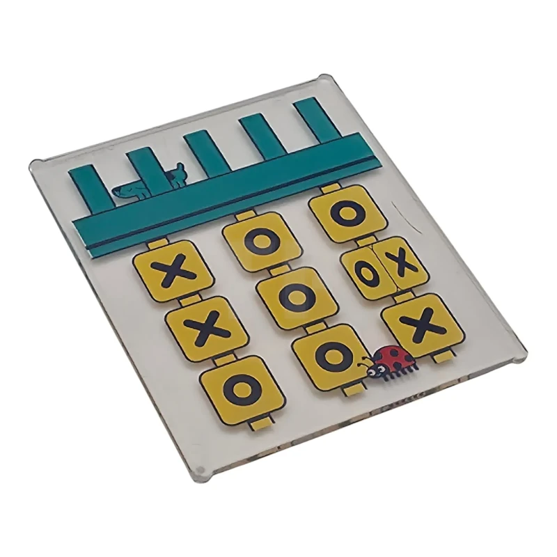 LEGO&reg; 6541711 - 42509pb17 - Riquadro 1 x 6 x 6 con schema del gioco del tris