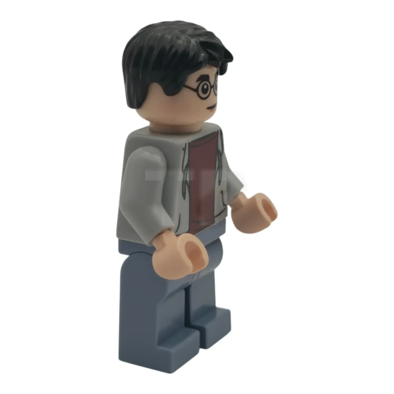 LEGO&reg; hp631 Harry Potter - Sudadera con capucha gris azulado claro, sin cerrar, y pantalones azul arena