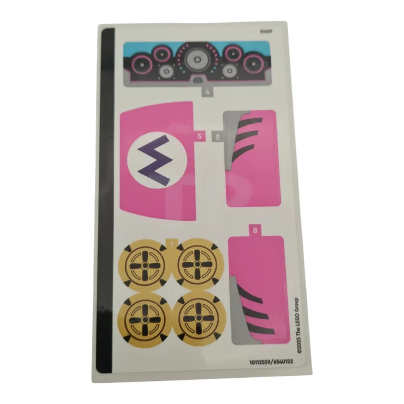 LEGO&reg;  - Aufkleberbogen für Set 72038, Bogen 1 – (10112559/6540122)