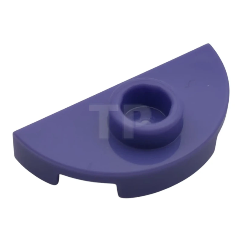 LEGO&reg; 1745 - 6609287 - Plate 1 x 2 Half Round with 1 Stud (Jumper)