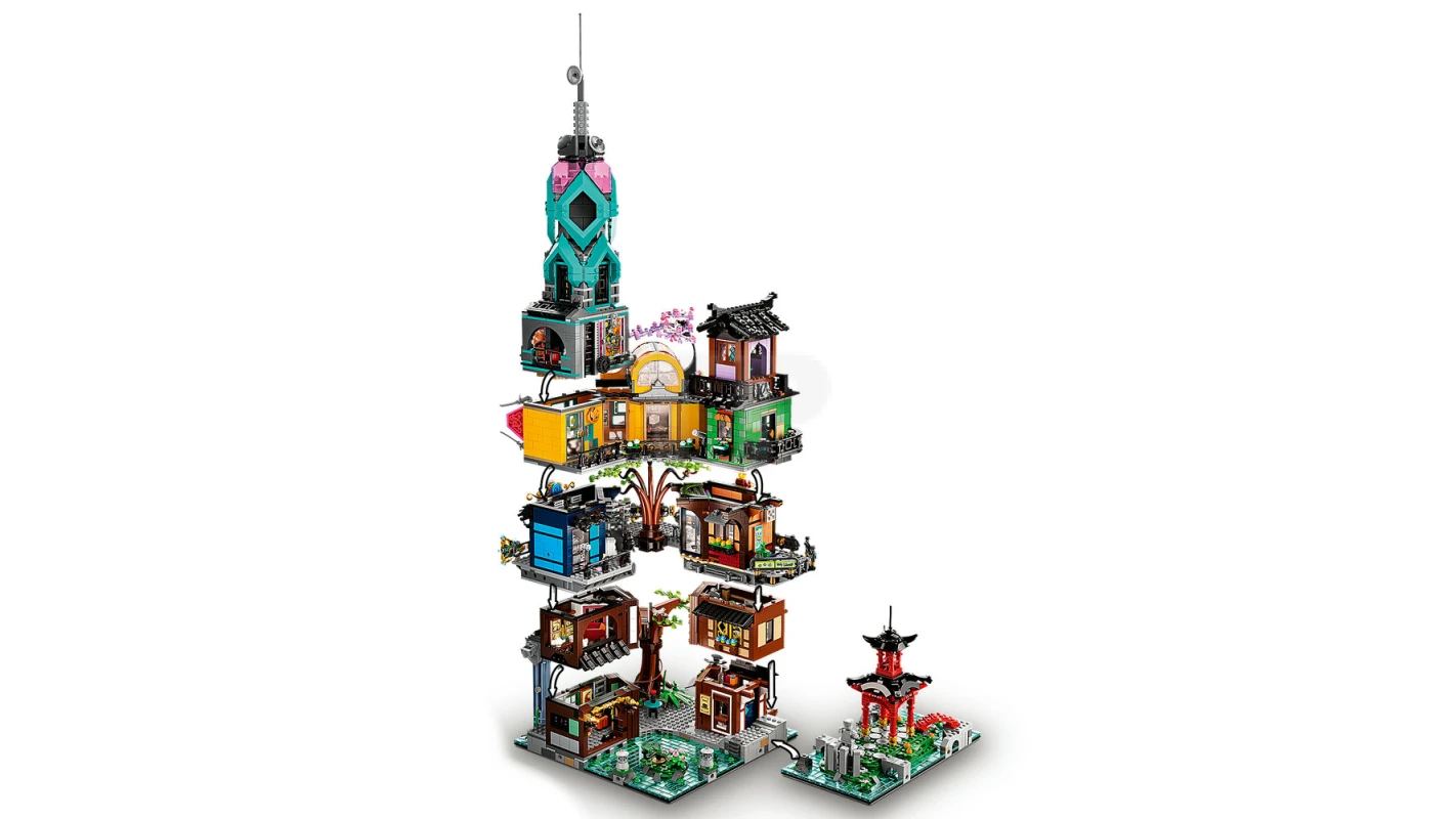 LEGO® 71741 NINJAGO City Gardens - ToyPro