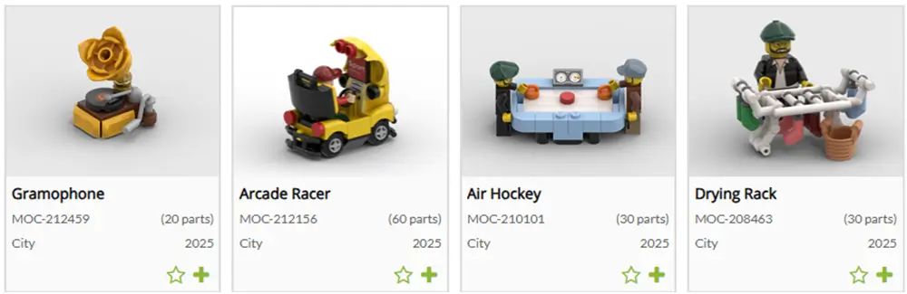 LEGO Rebrickable BrickHappens MOC