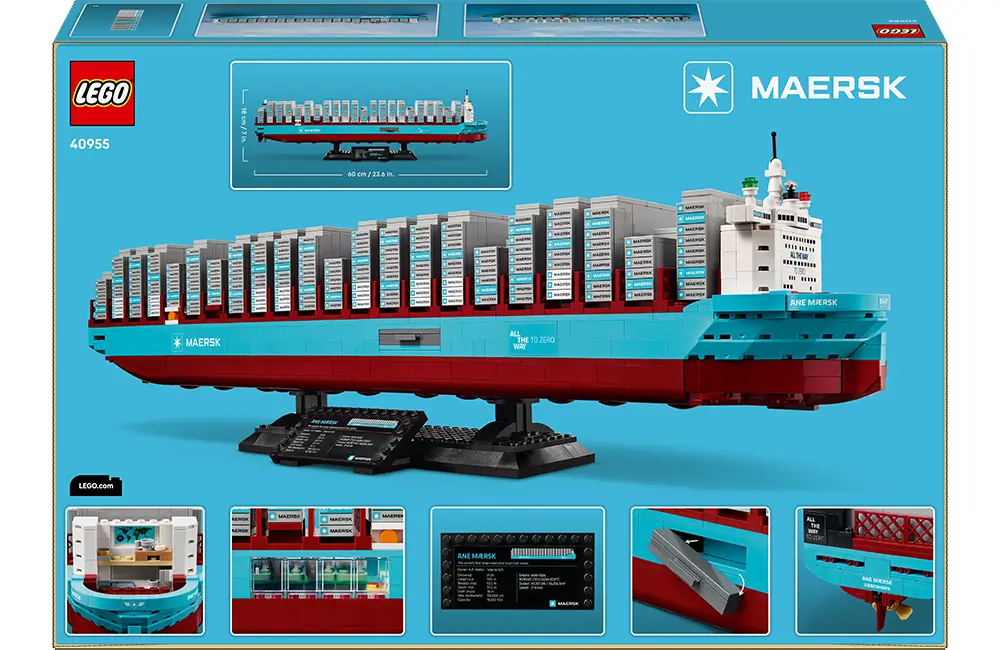 LEGO Maersk Dual-Fuel Container Vessel 40955
