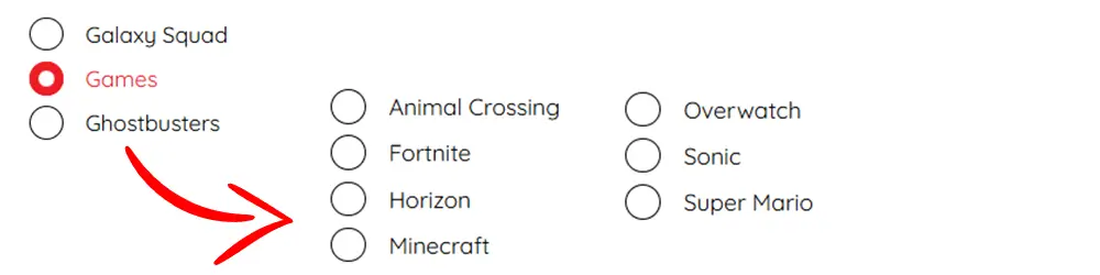 LEGO Games catagories