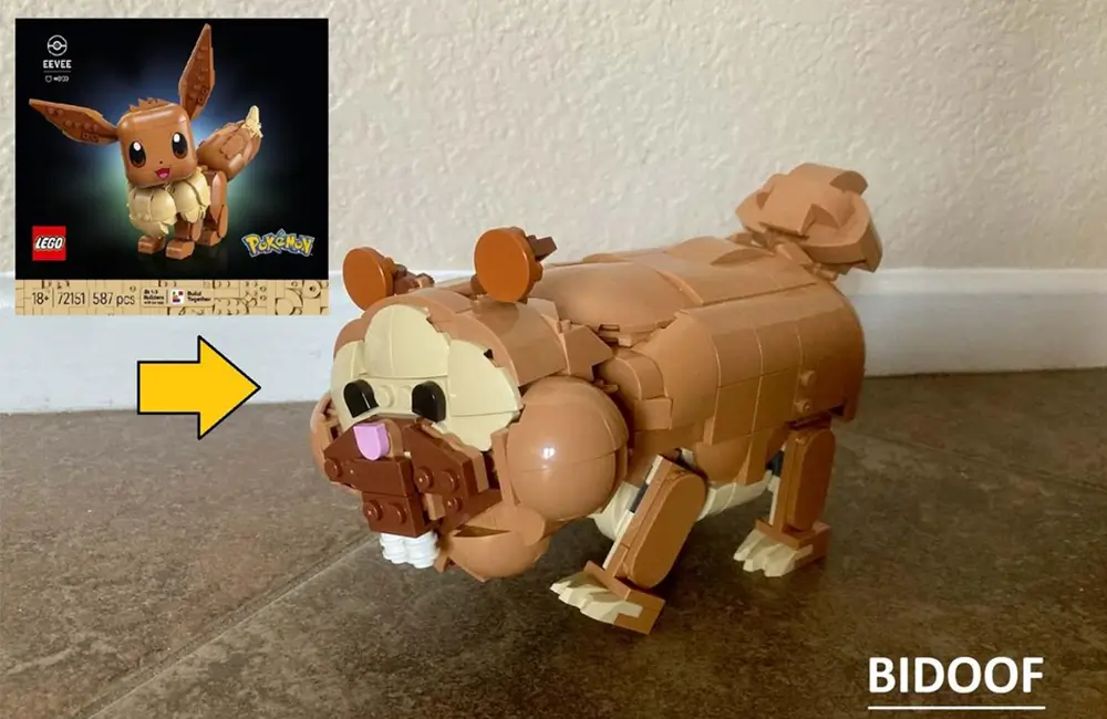 LEGO MOC Bidoof